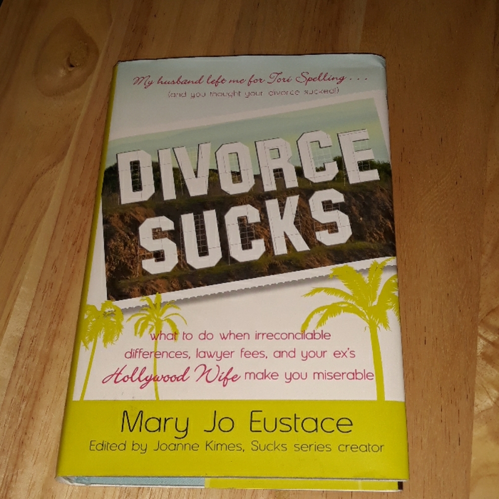 Divorce Sucks hardcover book